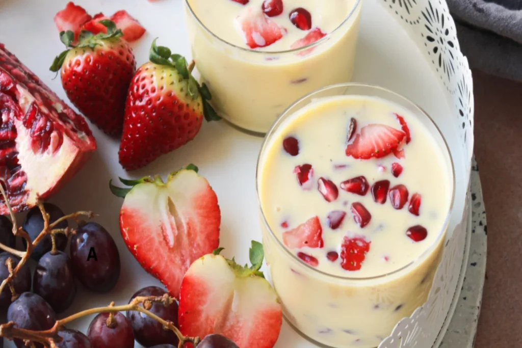 fruit custard