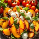 Peach Caprese Salad