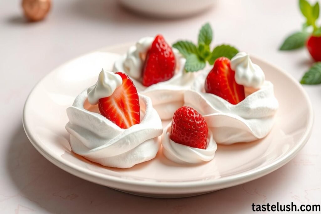 Strawberry Pavlova